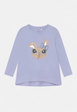 NAME IT Nmfviolet Loose - Longsleeve - White Alyssum -NAME IT Winkel 5c0132988c8841f49427609b57405e78