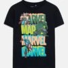 NAME IT Nkmjiri Marvel Top- T-Shirt Print - Dark Sapphire