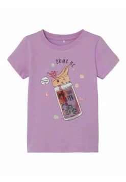 NAME IT T-Shirt Print - Violet Tulle
