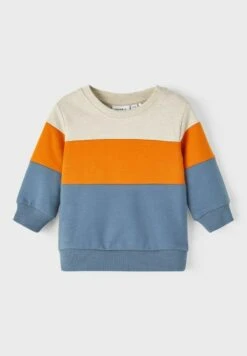 NAME IT Colorblock - Sweater - Bluefin -NAME IT Winkel 5f9879a464bf44f7b41a180cff5c001f