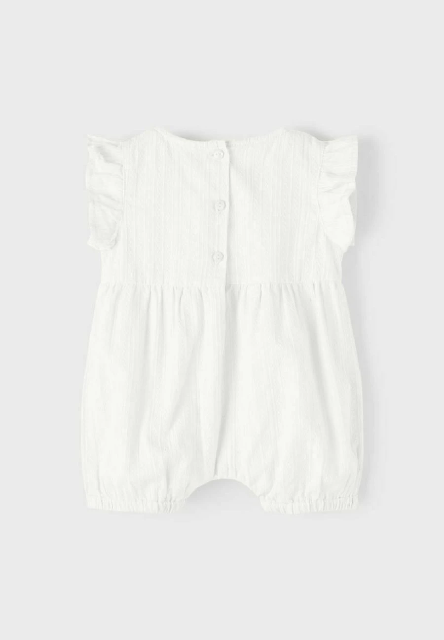 NAME IT Kurzarm - Jumpsuit - Bright White 2 NAME IT Kurzarm - Jumpsuit - Bright White - Afbeelding 2