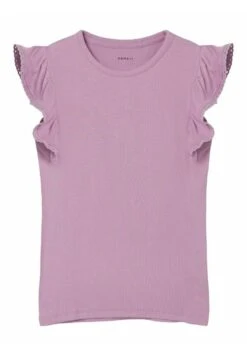 NAME IT Regular Fit - T-Shirt Basic - Smoky Grape