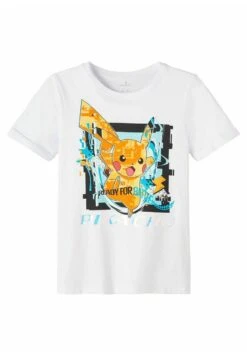 NAME IT Pokémon - T-Shirt Print - Bright White