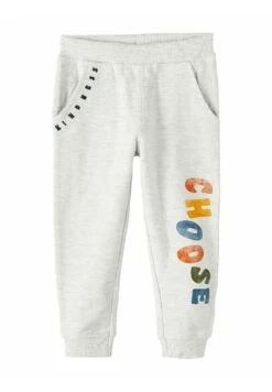 NAME IT Print - Trainingsbroek - Light Grey Melange