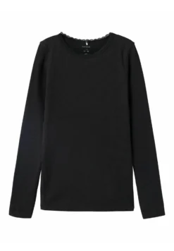 NAME IT Nkfkab Ls Slim Noos - Trui - Black