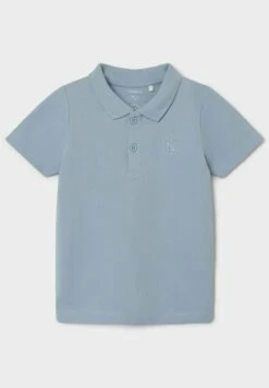 NAME IT Kurzärmeliges - Poloshirt - Dusty Blue -NAME IT Winkel 6bc5d83408424421acc57a7c6aa68a52