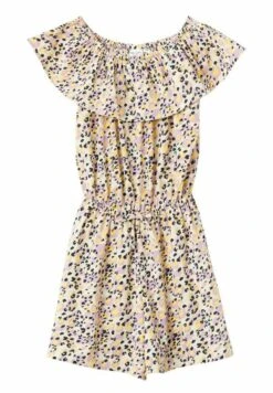 NAME IT Print - Jumpsuit - Double Cream