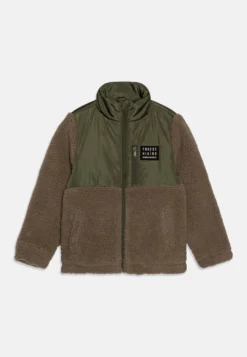 NAME IT Nkmmikarlo Teddy - Winterjas - Weathered Teak