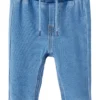 NAME IT Nbnrome Shaped Unisex - Broek - Blue