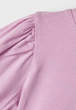 NAME IT Ballonärmel - T-Shirt Basic - Smoky Grape -NAME IT Winkel 78a6af01b48f451b94f6fdd4de049cbd