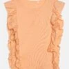NAME IT Nkfflone Short - T-Shirt Print - Peach Nectar