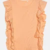 NAME IT Nkfflone Short - T-Shirt Print - Peach Nectar