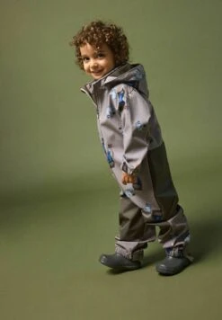 NAME IT Softshell-Anzug Alfa - Skipak - Weathered Teak