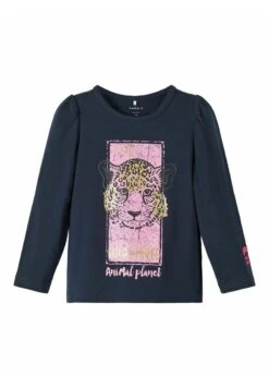 NAME IT Mit Langen Ärmeln Animal Planet - Longsleeve - Dark Sapphire