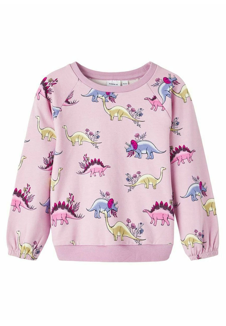 NAME IT Print - Sweater - Mauve Mist 3 NAME IT Print - Sweater - Mauve Mist - Afbeelding 3