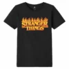 NAME IT Stranger Things - T-Shirt Print - Black