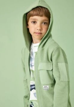 NAME IT Sweater Met Rits - Basil