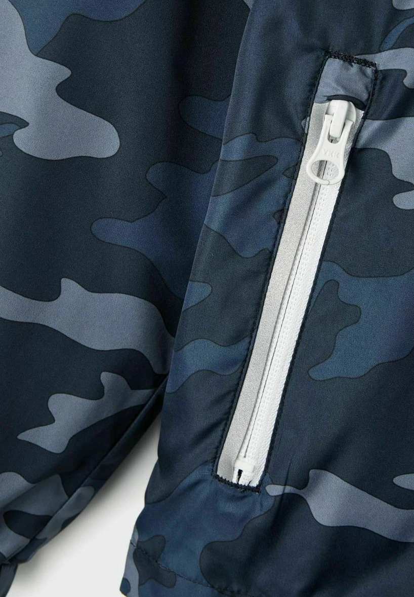 NAME IT Camouflage - Lichte Jas - Dark Sapphire 4 NAME IT Camouflage - Lichte Jas - Dark Sapphire - Afbeelding 4