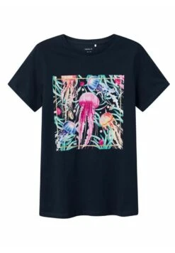 NAME IT T-Shirt Print - Dark Sapphire