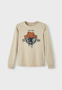 NAME IT Mit Langen Ärmeln Print - Longsleeve - Humus -NAME IT Winkel 884d7fc6e2e34dd0888e8ed1a303d4a0 scaled