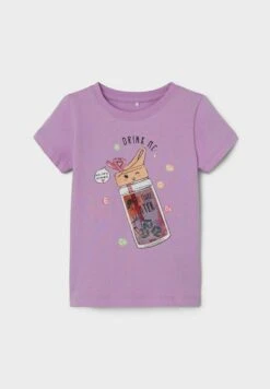 NAME IT T-Shirt Print - Violet Tulle -NAME IT Winkel 8c2cb0a6669447b3ab86ba53a3019b3d
