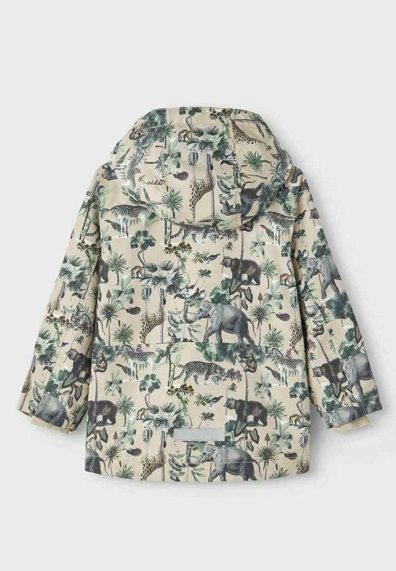 NAME IT Max - Halflange Jas - Plaza Taupe 4 NAME IT Max - Halflange Jas - Plaza Taupe - Afbeelding 4