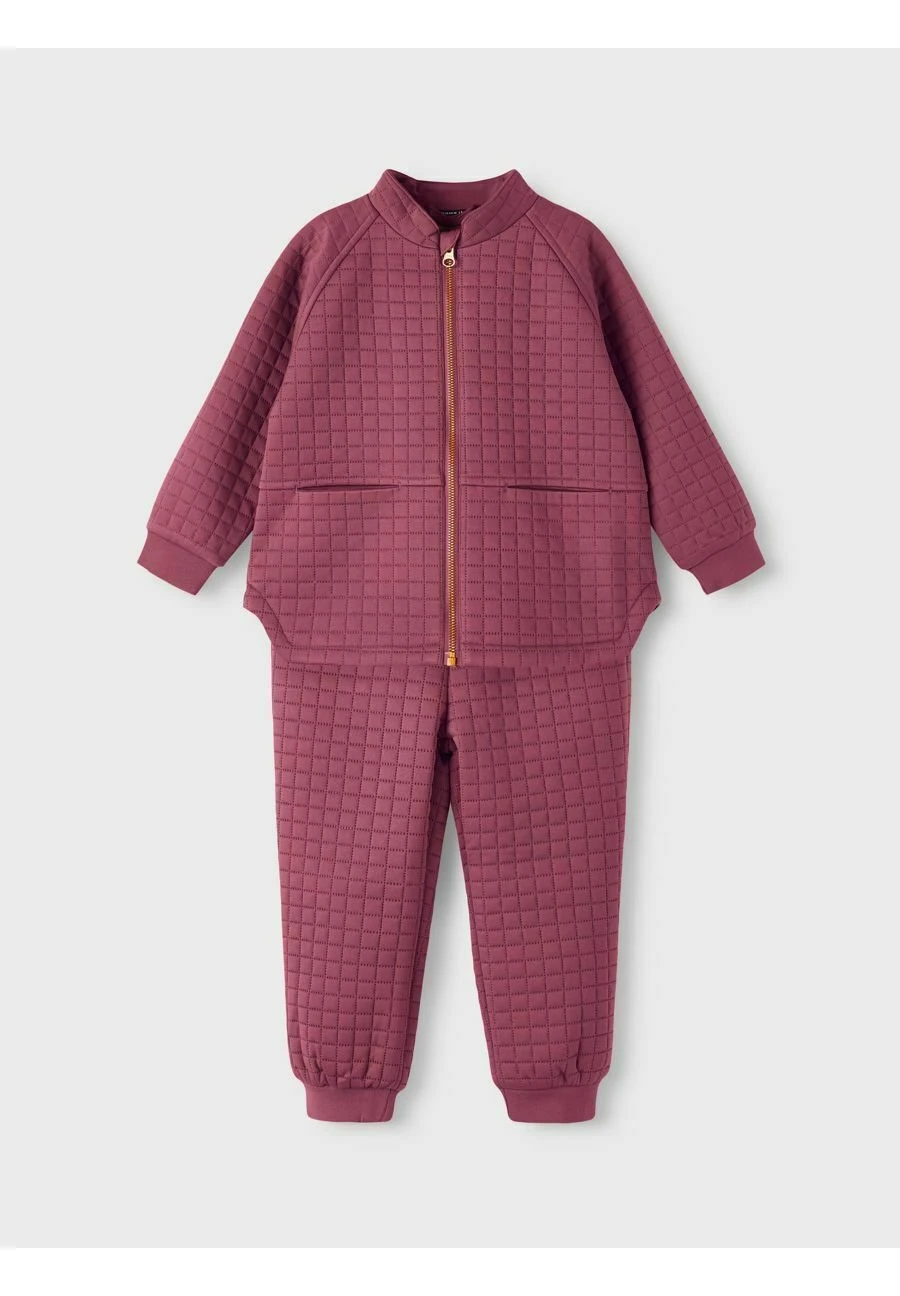 NAME IT Solid Quilted Set - Sweater Met Rits - Nocturne 6 NAME IT Solid Quilted Set - Sweater Met Rits - Nocturne - Afbeelding 6