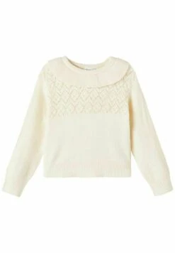 NAME IT Pointelle - Trui - Buttercream -NAME IT Winkel 8e71b2fecac84f96810b54c15a485e63