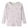 NAME IT Mit Print - Longsleeve - Orchid Hush