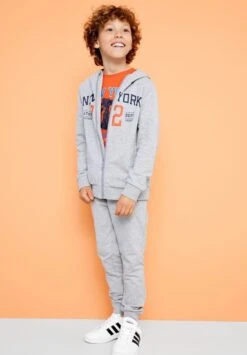 NAME IT Unb Pb - Trainingsbroek - Grey Melange