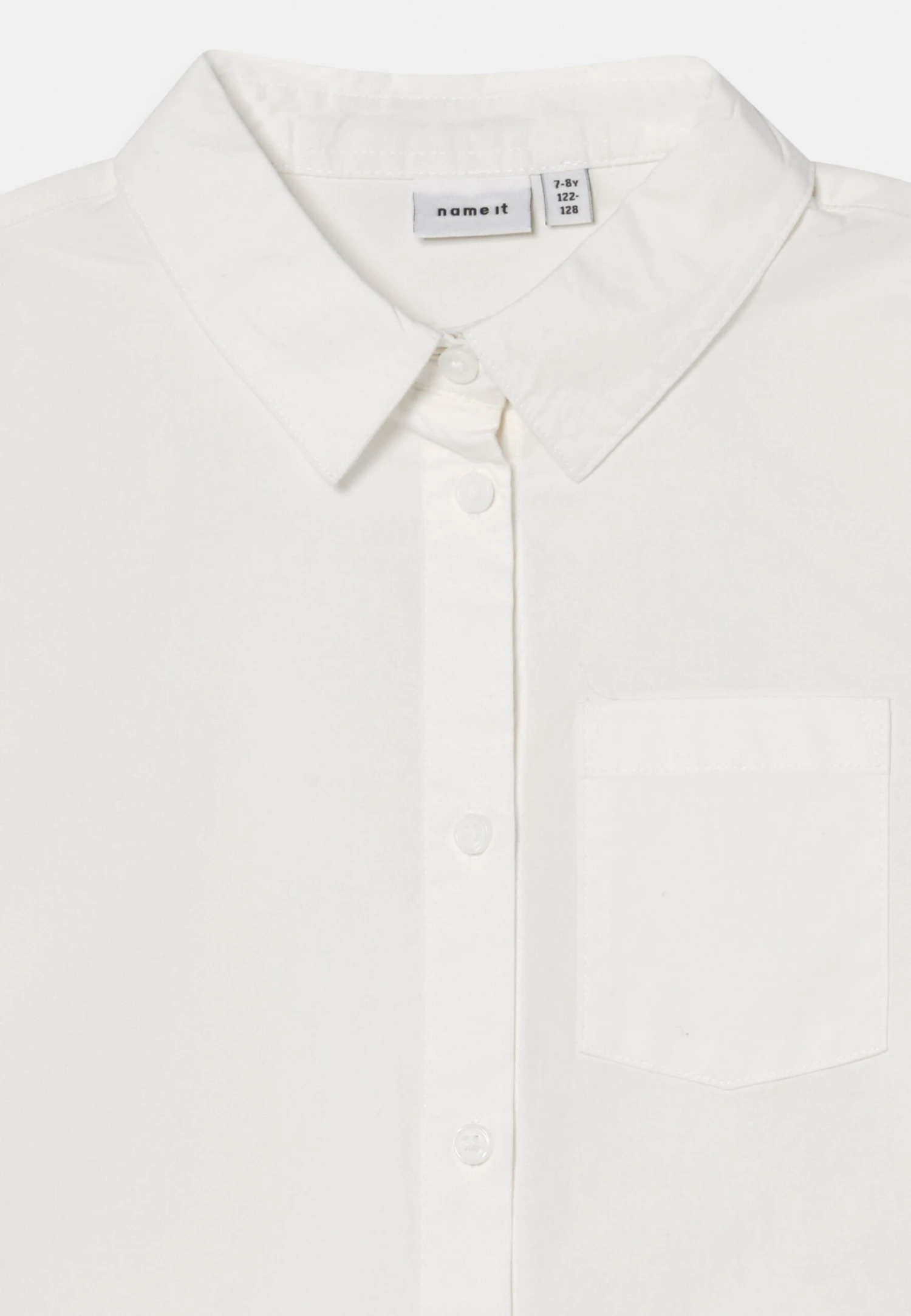 NAME IT Nkfbefred Long Sleeve - Blouse - Bright White 3 NAME IT Nkfbefred Long Sleeve - Blouse - Bright White - Afbeelding 3