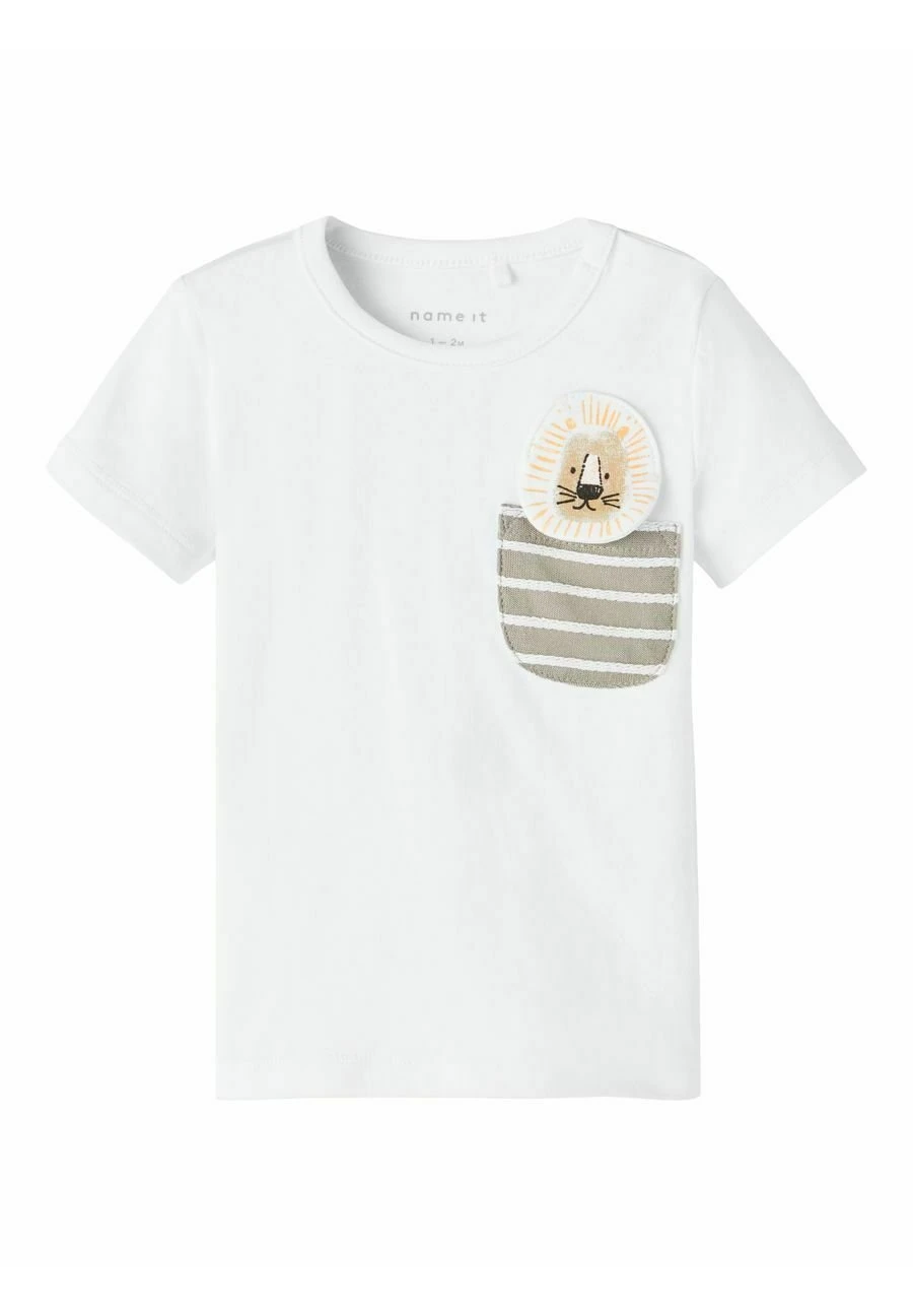 NAME IT Nbmjudas Box- T-Shirt Print - Bright White 3 NAME IT Nbmjudas Box- T-Shirt Print - Bright White - Afbeelding 3