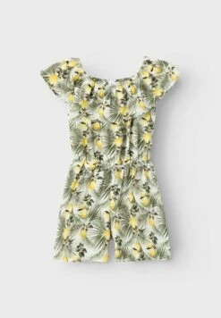 NAME IT Print - Jumpsuit - White Alyssum -NAME IT Winkel 9c129f32f7ef4fe8b4ef2cd42d9f5917