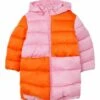 NAME IT Color Block Puffer Jacket - Winterjas - Rosebloom