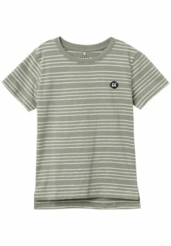 NAME IT Regular Fit - T-Shirt Print - Dried Sage