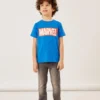 NAME IT Nkmjalis Marvel Superheroes - T-Shirt Print - Blue