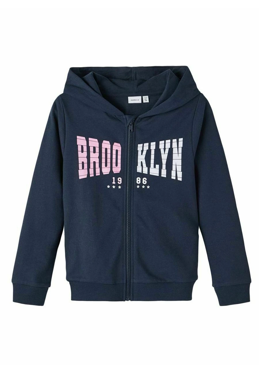 NAME IT Reissverschluss - Sweater Met Rits - Dark Sapphire 2 NAME IT Reissverschluss - Sweater Met Rits - Dark Sapphire - Afbeelding 2