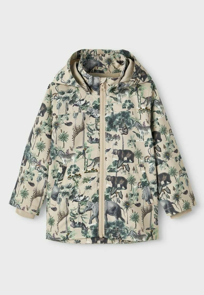 NAME IT Max - Halflange Jas - Plaza Taupe 7 NAME IT Max - Halflange Jas - Plaza Taupe - Afbeelding 7