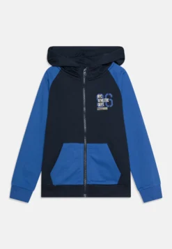 NAME IT Nkmnesve Card Hood- Sweater Met Rits - Dark Sapphire