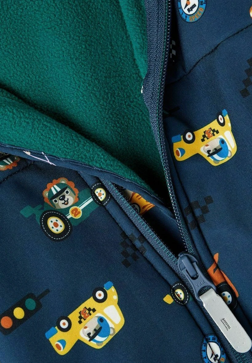 NAME IT Malta - Softshelljas - Insignia Blue 3 NAME IT Malta - Softshelljas - Insignia Blue - Afbeelding 3