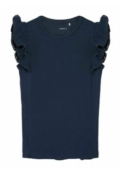 NAME IT Regular Fit - T-Shirt Basic - Dark Sapphire