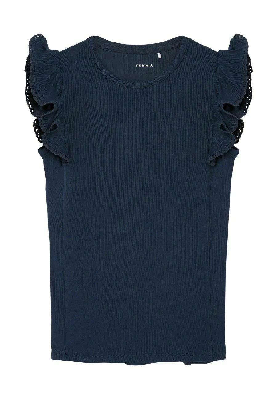 NAME IT Regular Fit - T-Shirt Basic - Dark Sapphire 1 NAME IT Regular Fit - T-Shirt Basic - Dark Sapphire