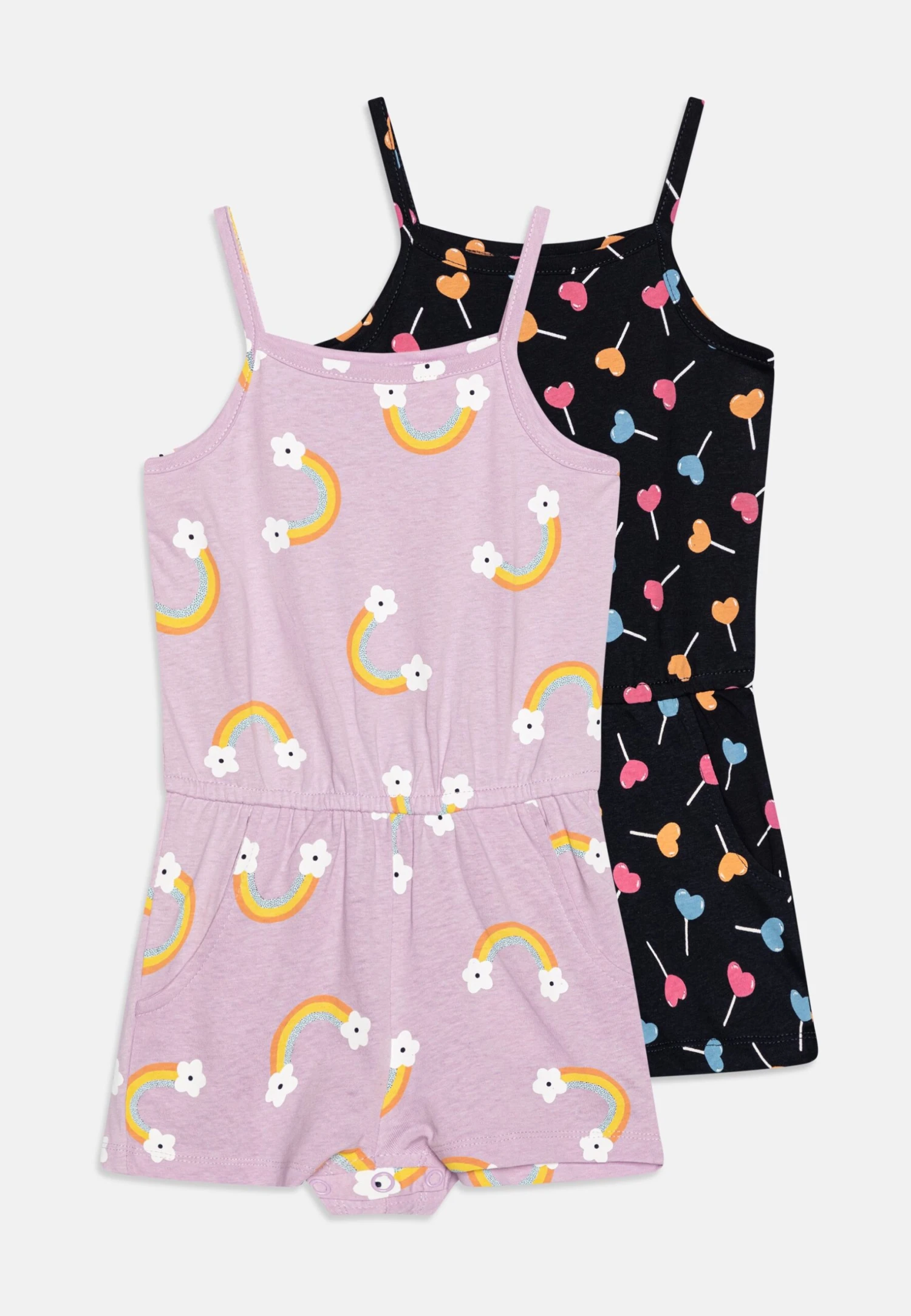 NAME IT Nmfvigga Strap Suit 2 Pack - Jumpsuit - Orchid Bloom/Dark Sapphire 1 NAME IT Nmfvigga Strap Suit 2 Pack - Jumpsuit - Orchid Bloom/Dark Sapphire