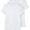 NAME IT Nkmt Slim 2Pack - T-Shirt Basic - Bright White