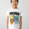 NAME IT Nkmjulin Pokemon - T-Shirt Print - Bright White