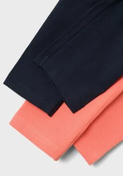 NAME IT Nkfvivian Capri 2 Pack - Legging - Coral/Dark Sapphire -NAME IT Winkel b8acb7dc91104261a2eb6a5fe0bdee95