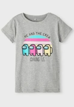 NAME IT Among Us - T-Shirt Print - Grey Melange 7 NAME IT Among Us - T-Shirt Print - Grey Melange -NAME IT Winkel b978886f1cba4acb8256084872a0efd8