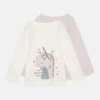 NAME IT Nmfveen 2 Pack - Longsleeve - White Alyssum/Orchid Hush
