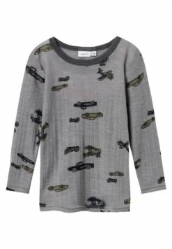 NAME IT Longsleeve - Silver Filigree