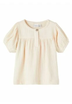 NAME IT Mit Kurzen Ärmeln Loose Fit - Blouse - Créme De Pêche
